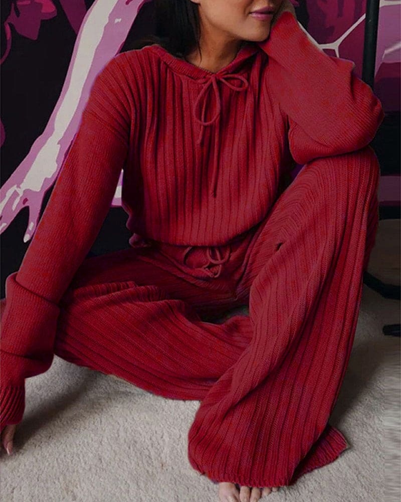 Tess | Warme Pyjama met Capuchon