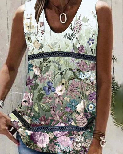 Chloe - Dames Bloemenprint Blouse