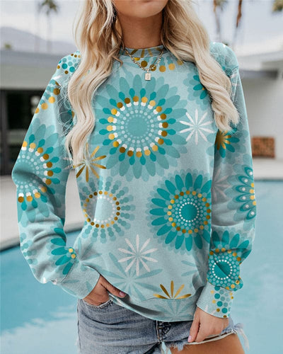 Anna - Casual losse sweater ronde hals