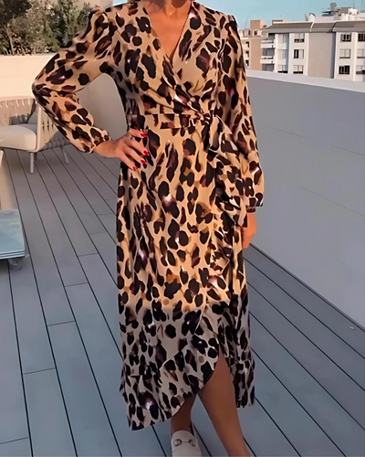 Alessandra - Elegante Jurk met Print