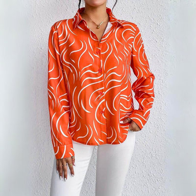 Linn - Oranje EK Voetbal blouse
