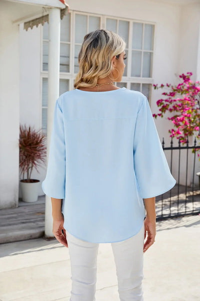 Penelope - Elegante Blouse met V-hals