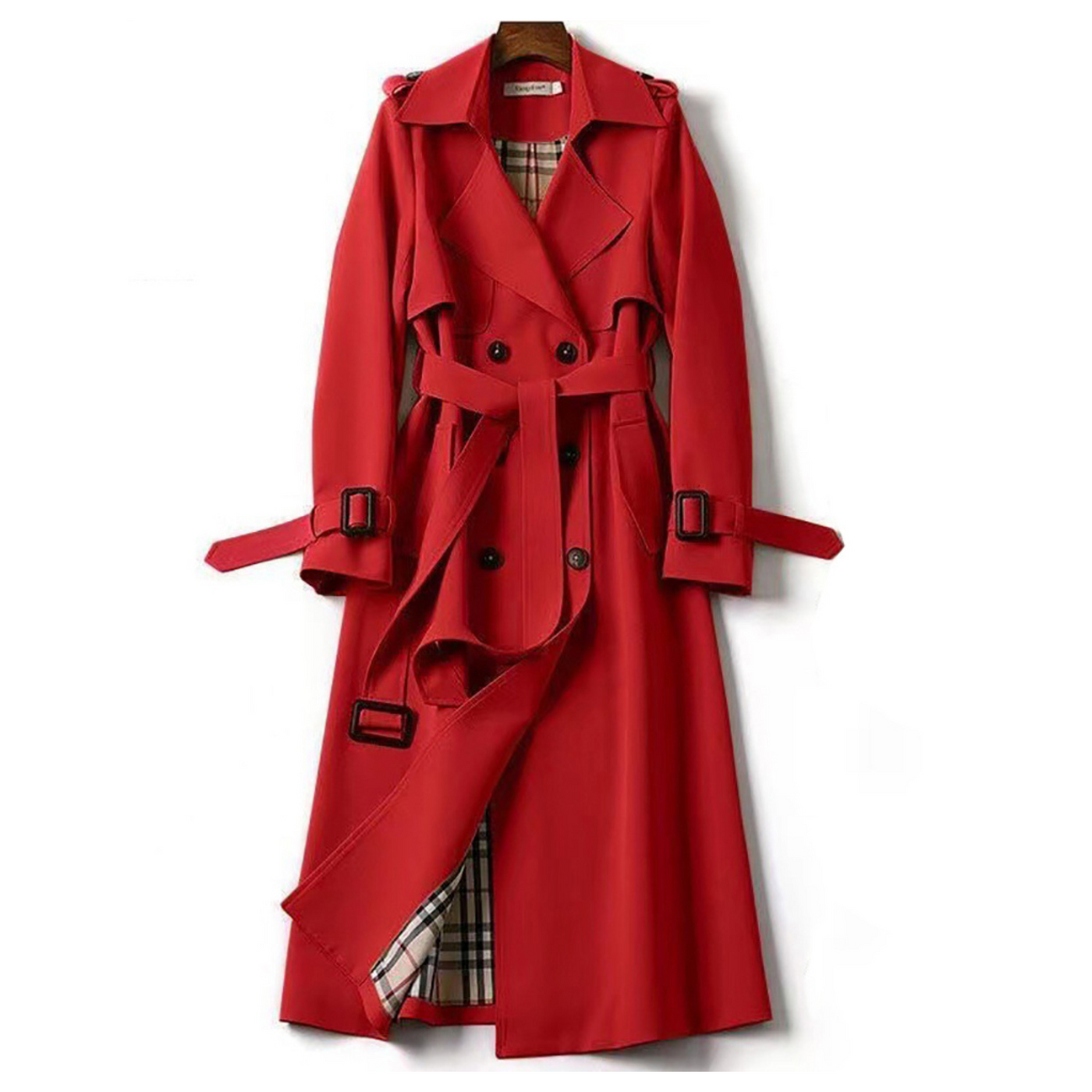 Dames Trenchcoat met Klassiek Ontwerp