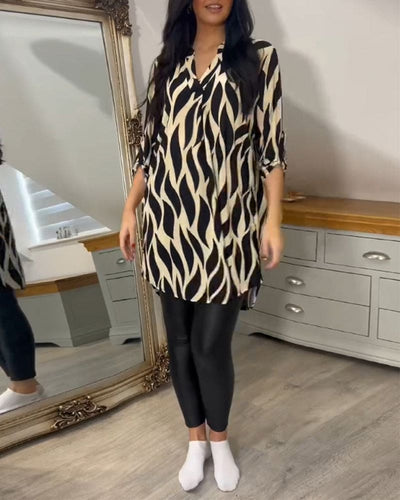 Bethanee - Ontspannen Veelzijdige Blouse voor Vrouwen