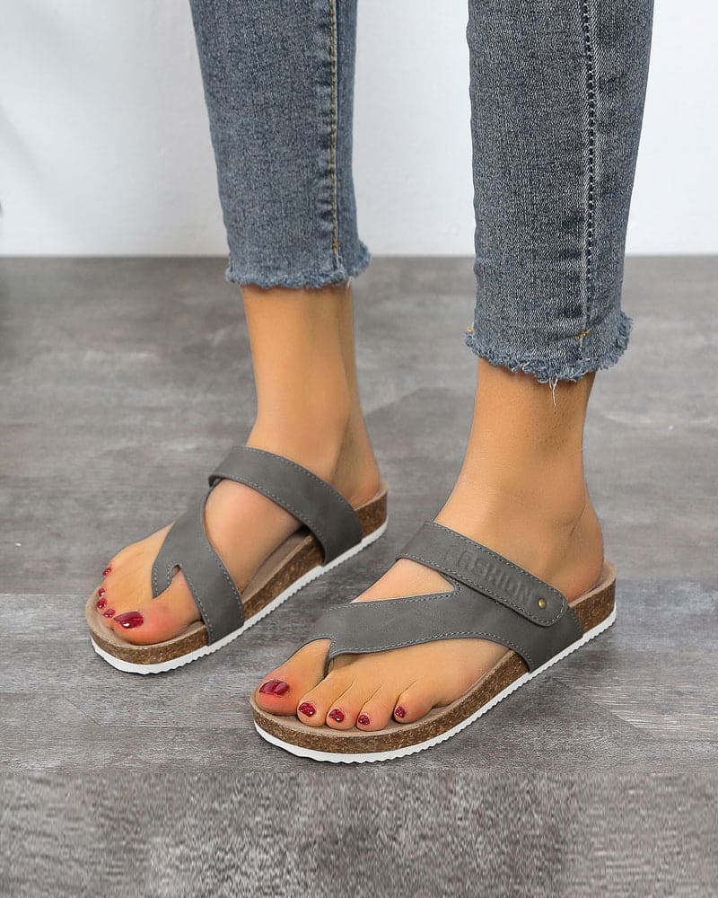 Yara | Comfortabele leren slippers