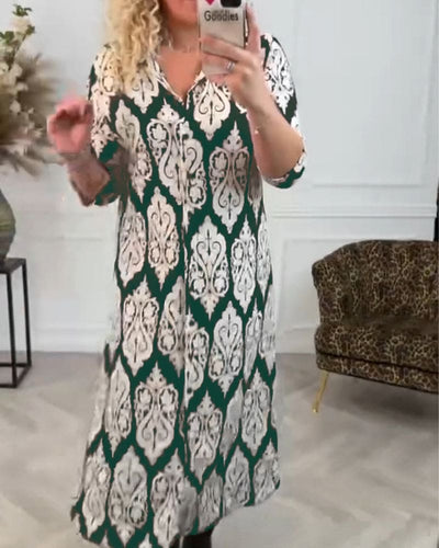 Vieve elegante jurk met chique zijsplitten