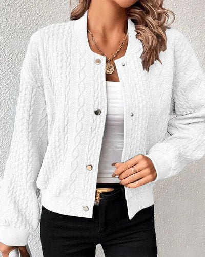 Rosalie | Effen vest met knoopsluiting