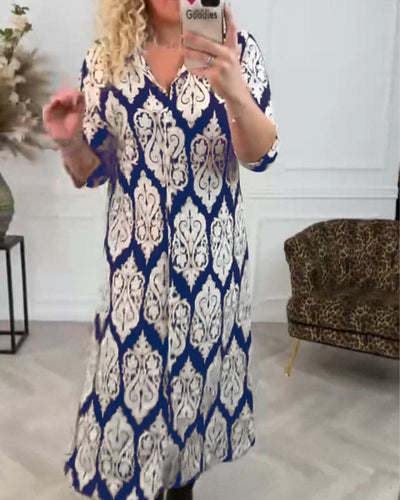 Vieve elegante jurk met chique zijsplitten