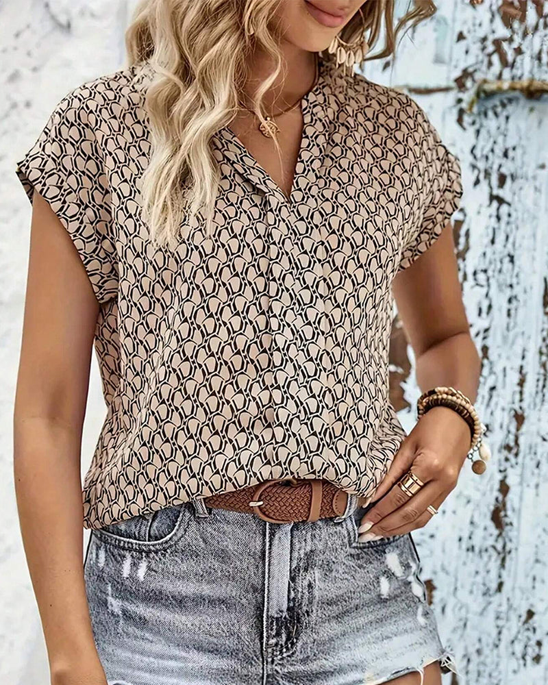 Beatrice - Casual V-hals Blouse