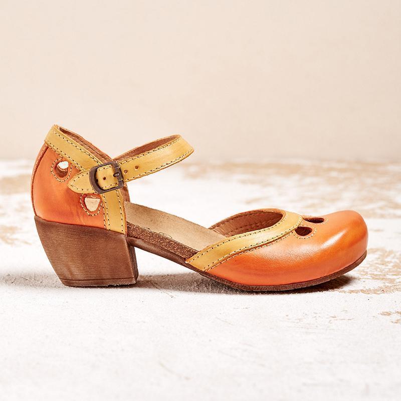Giulia - sandalen met lage hakken