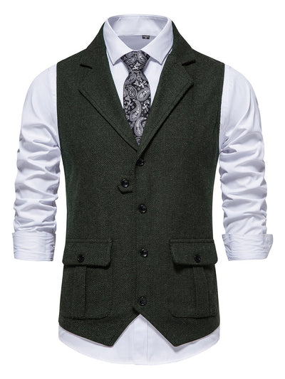 Oliver Tweed Vest | Stijlvol heren gilet voor de feestdagen