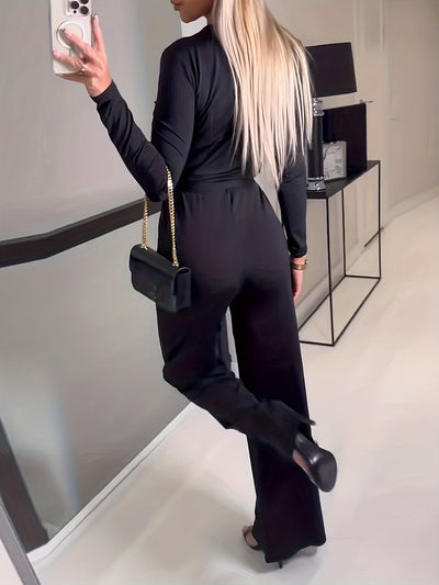 Serenity | Jumpsuit met brede riemen