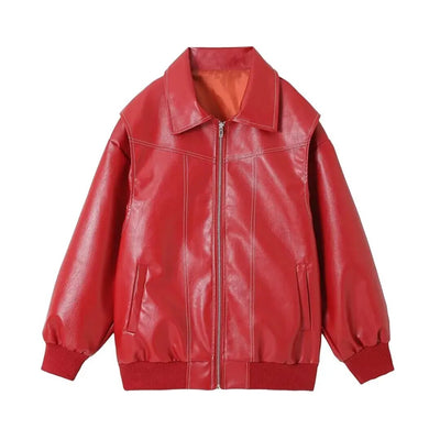 Lily - stijlvolle vintage jas met rits en zakken