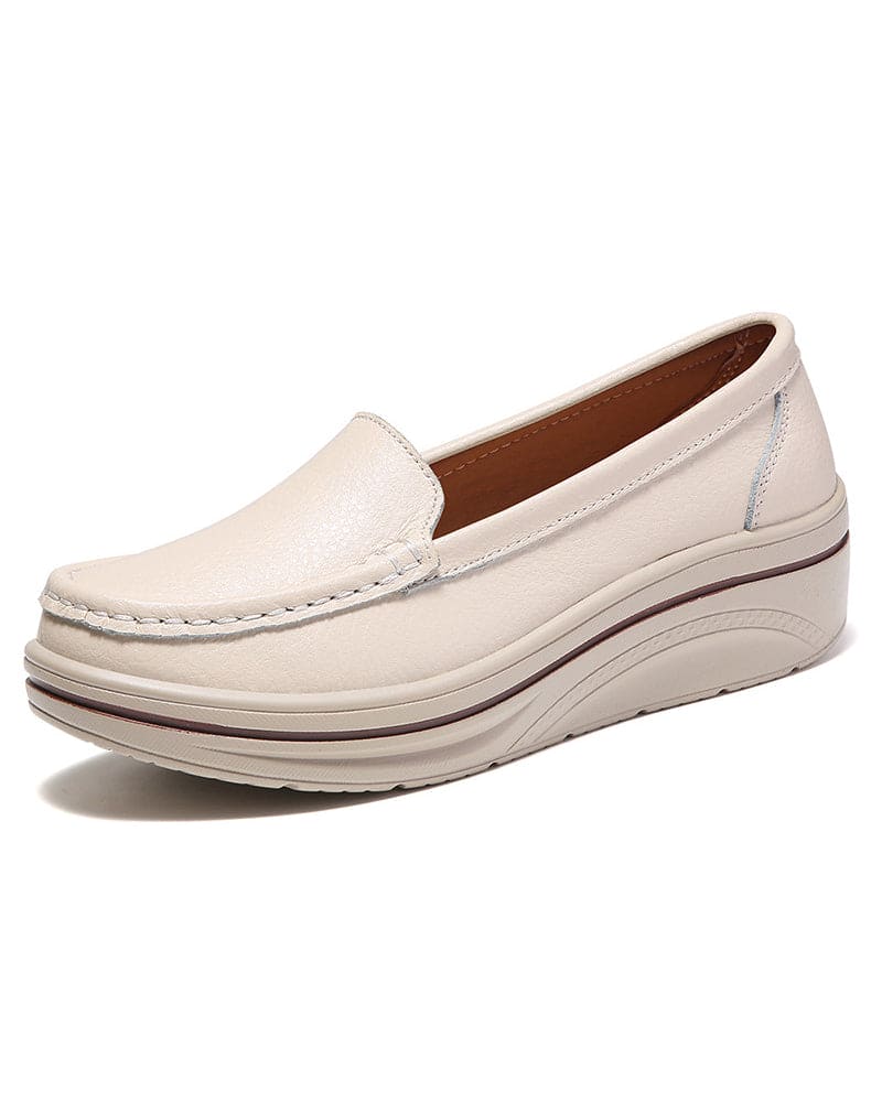 Lieke | Schoenen Met Een Britse Stijl Op Een Platform