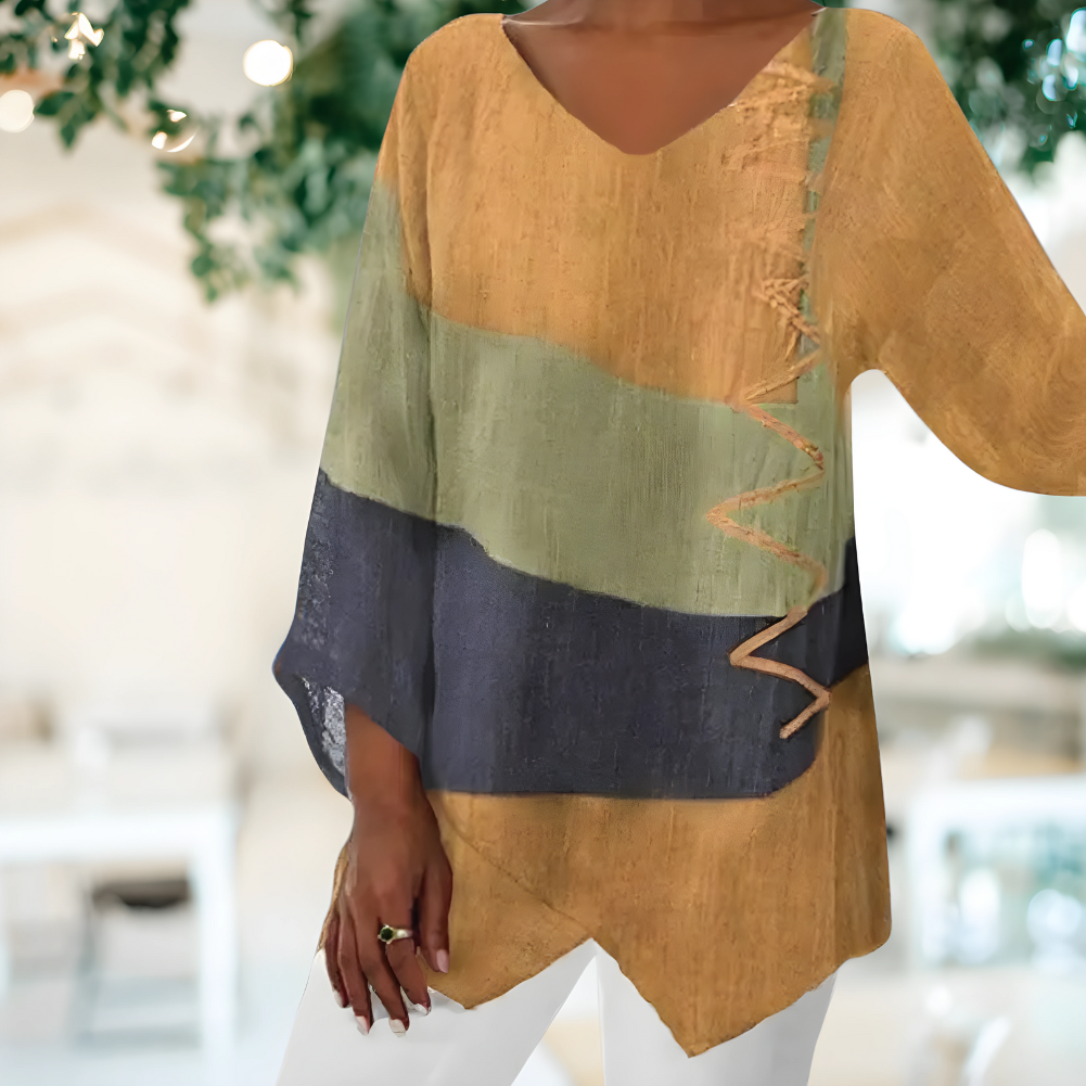 Evangeline - Elegante Artistieke Top