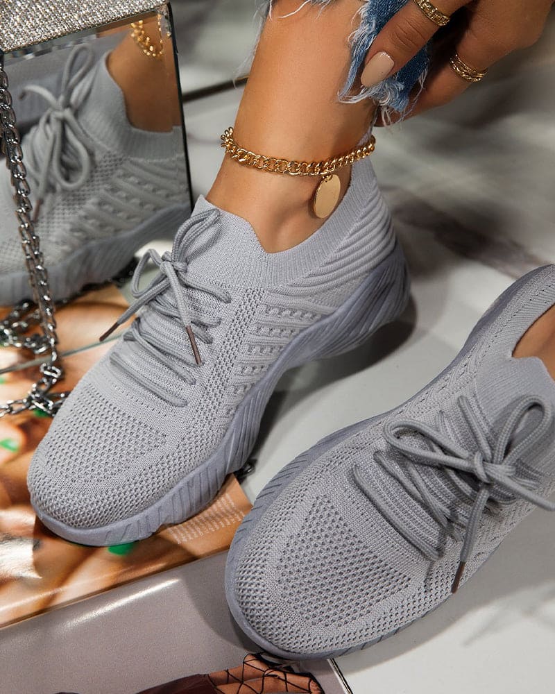 Yuna | Kleurrijke dagelijkse mesh sneakers