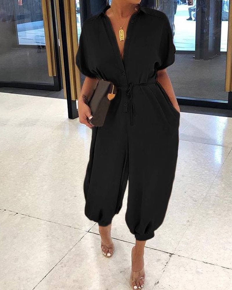 Pleun | Veelkleurige vintage jumpsuit