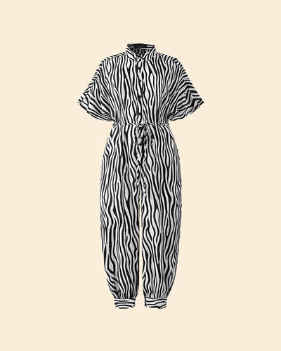 Pleun | Veelkleurige vintage jumpsuit