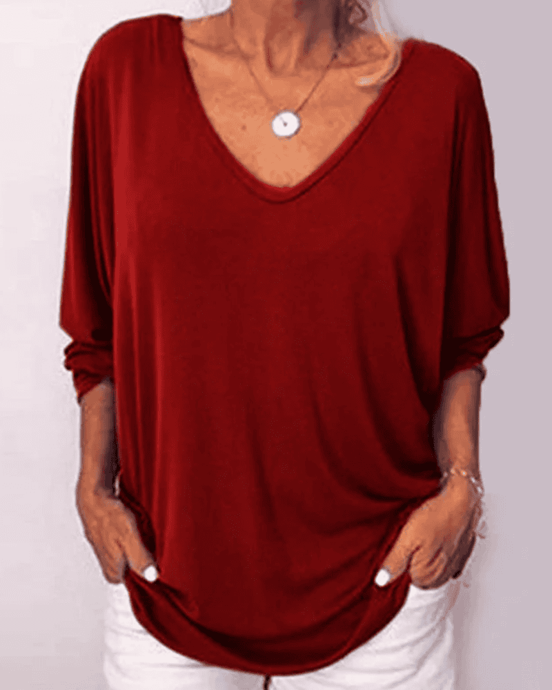 Julia | Blouse met sluiting aan de achterkant