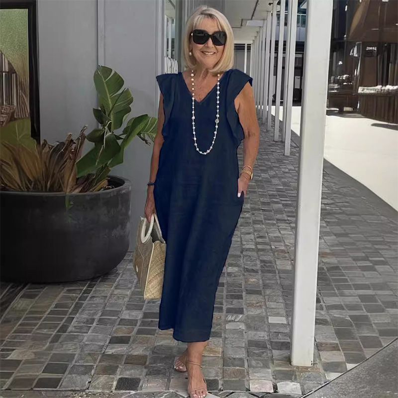 Sandra | Linnen Casual Jurk