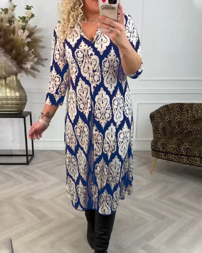 Vieve elegante jurk met chique zijsplitten