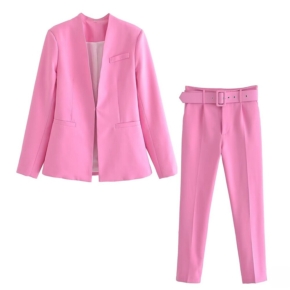 Hills - Blazerset Jas & Broek met Riem