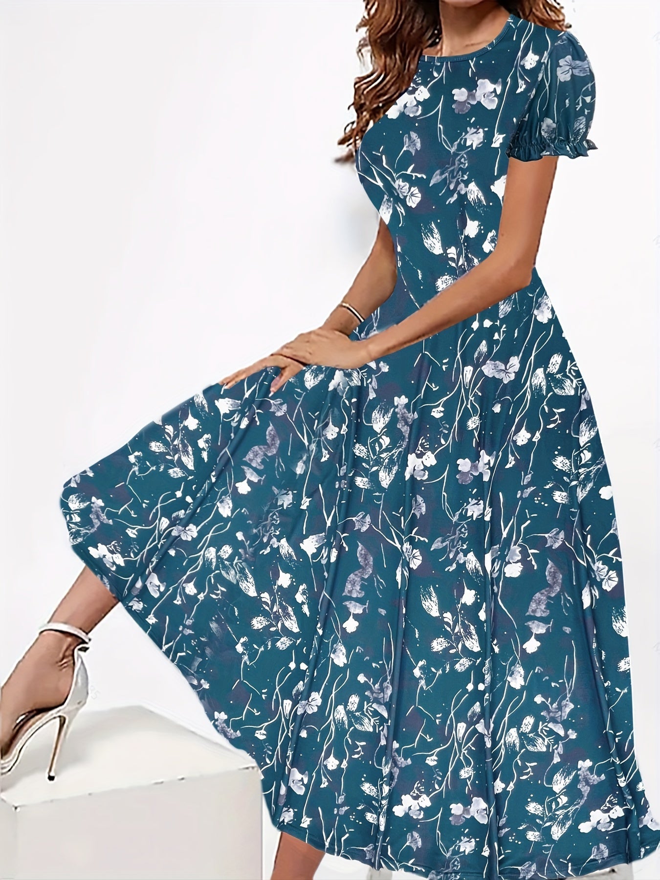 Juliana | Elegante bloemenjurk