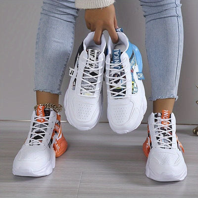 Sophia | Colorblock vrijetijds sneakers voor vrouwen