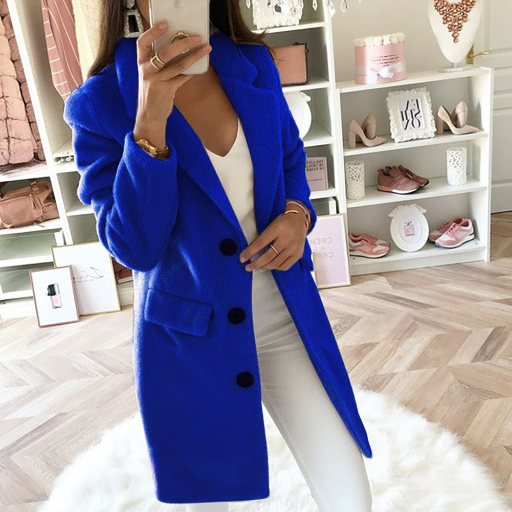 Violeta | Stijlvolle, Warme & Comfortabele Herfst- & Winterjas