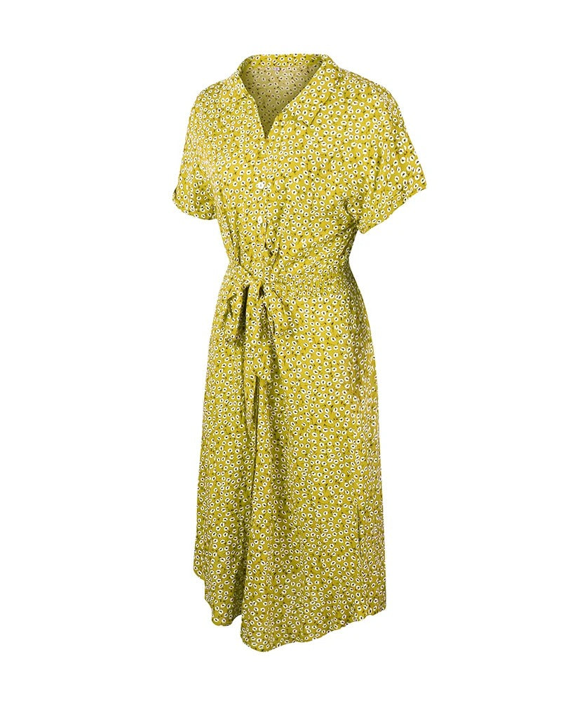 Thelma | Jurk met bloemenprint