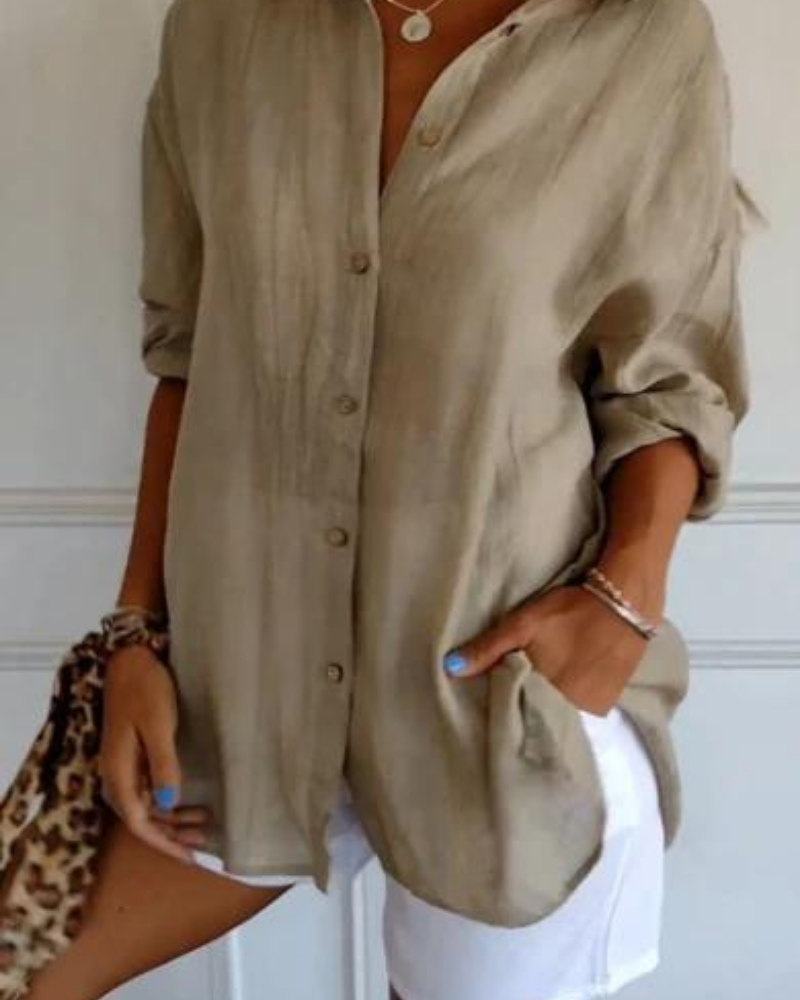 Luna | Elegant Linnen Shirt