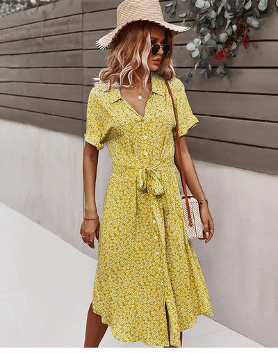 Thelma | Jurk met bloemenprint