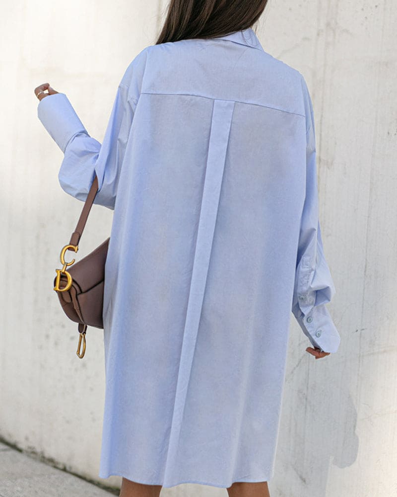 Vesper | Asymmetrische Blouse Met Lange Mouwen