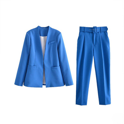 Hills - Blazerset Jas & Broek met Riem
