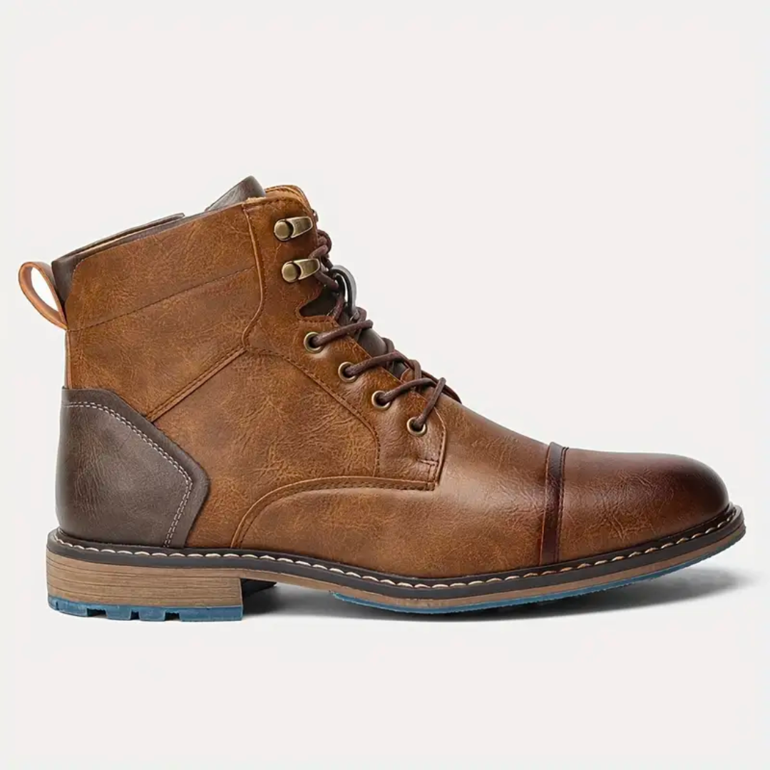 Vintage leren schoenen voor heren