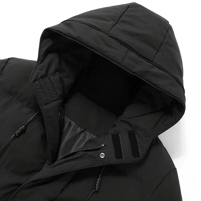 Lange Winterjas voor Moderne Mannen