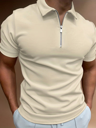 Augustin - Casual zomeroverhemd met rits