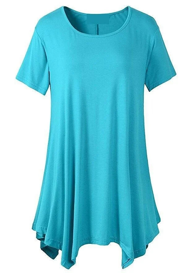 Jade - Zomers Loose Fit T-shirt met korte mouwen