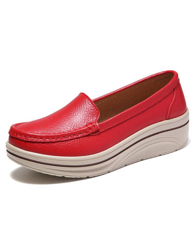 Lieke | Schoenen Met Een Britse Stijl Op Een Platform