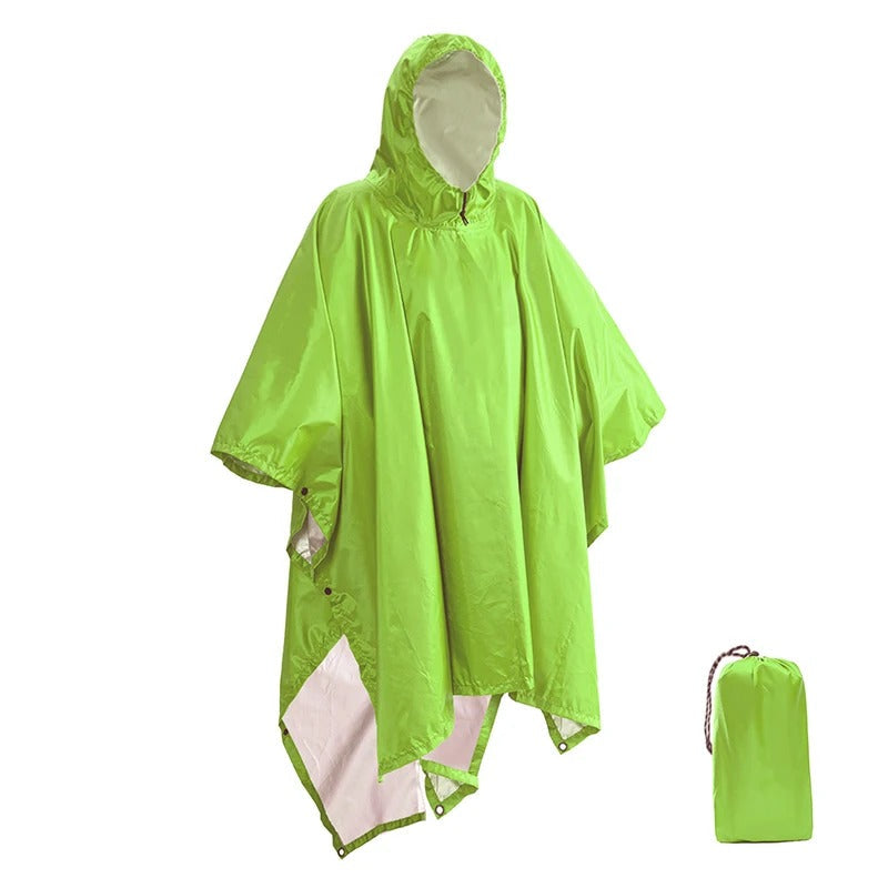 Waterdichte Regenponcho met Capuchon