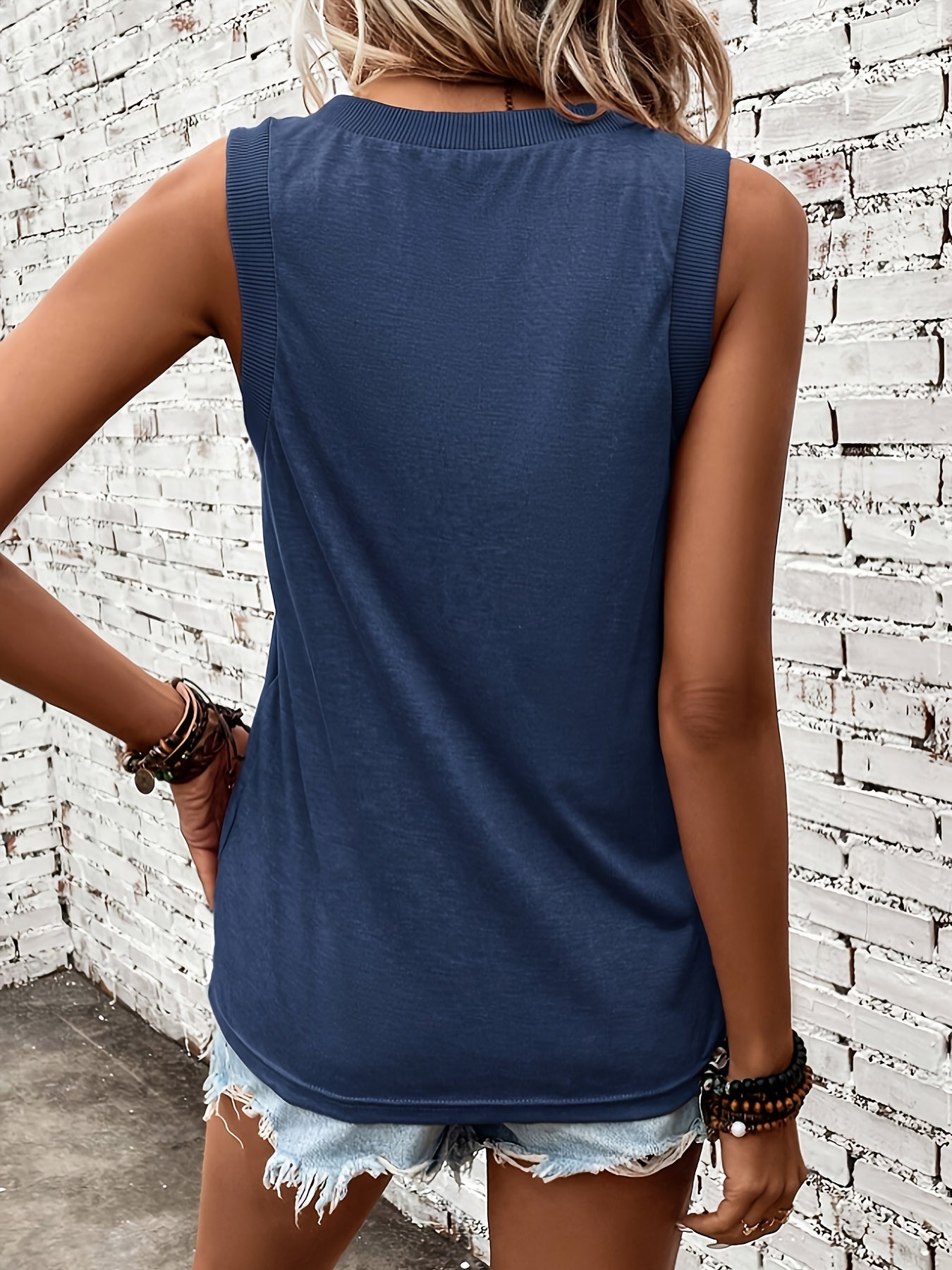 Joan | Elegante mouwloze top