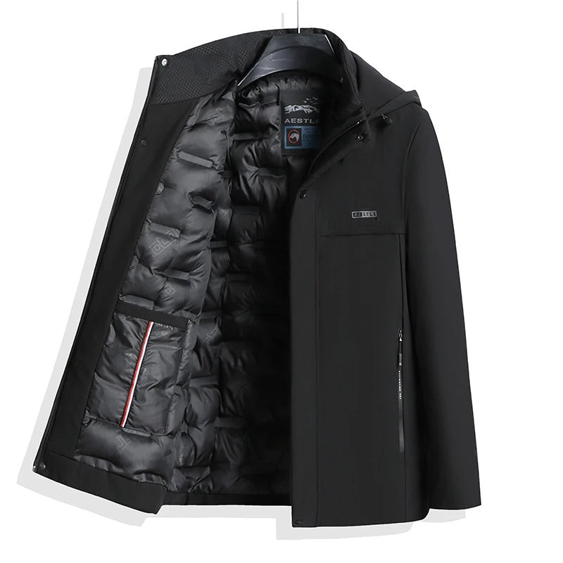 Parka jas met capuchon voor mannen
