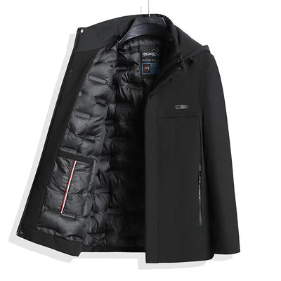 Parka jas met capuchon voor mannen