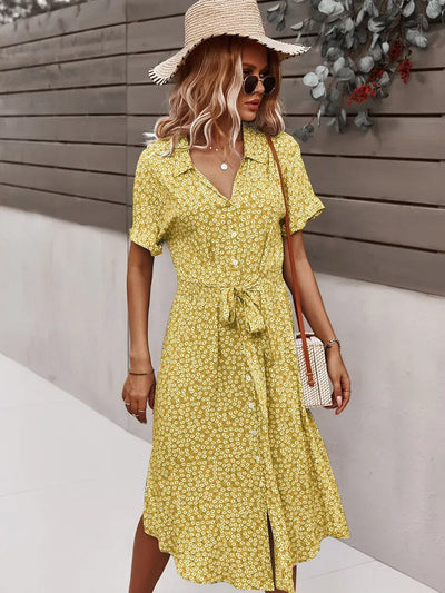 Thelma | Jurk met bloemenprint