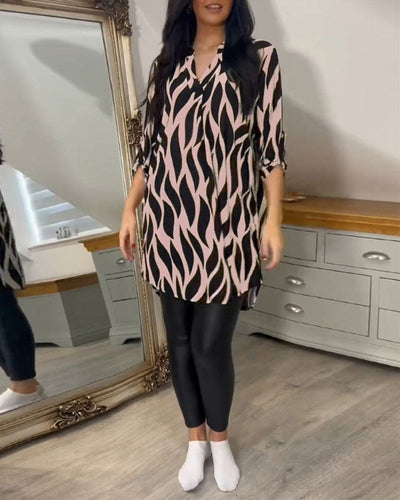 Bethanee - Ontspannen Veelzijdige Blouse voor Vrouwen
