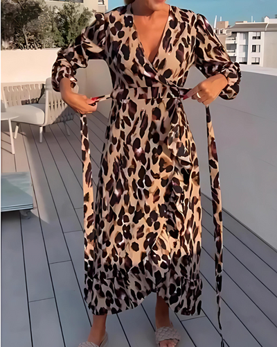 Alessandra - Elegante Jurk met Print