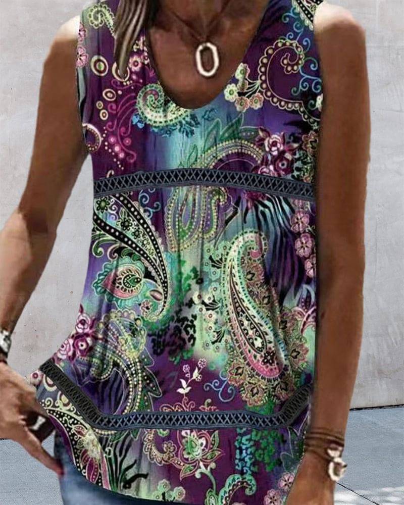 Chloe - Dames Bloemenprint Blouse