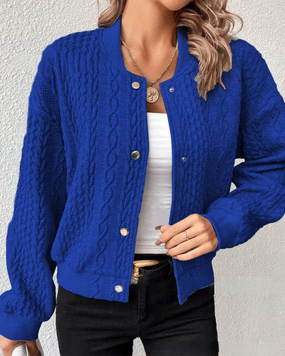 Rosalie | Effen vest met knoopsluiting