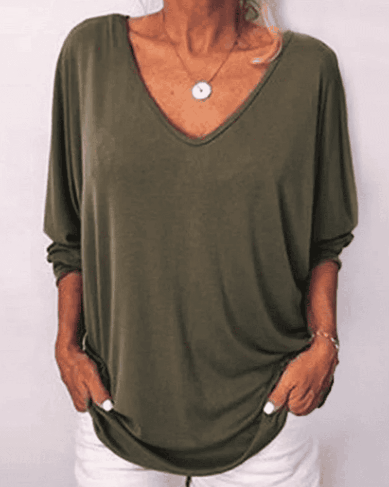 Julia | Blouse met sluiting aan de achterkant