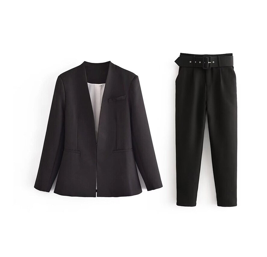 Hills - Blazerset Jas & Broek met Riem